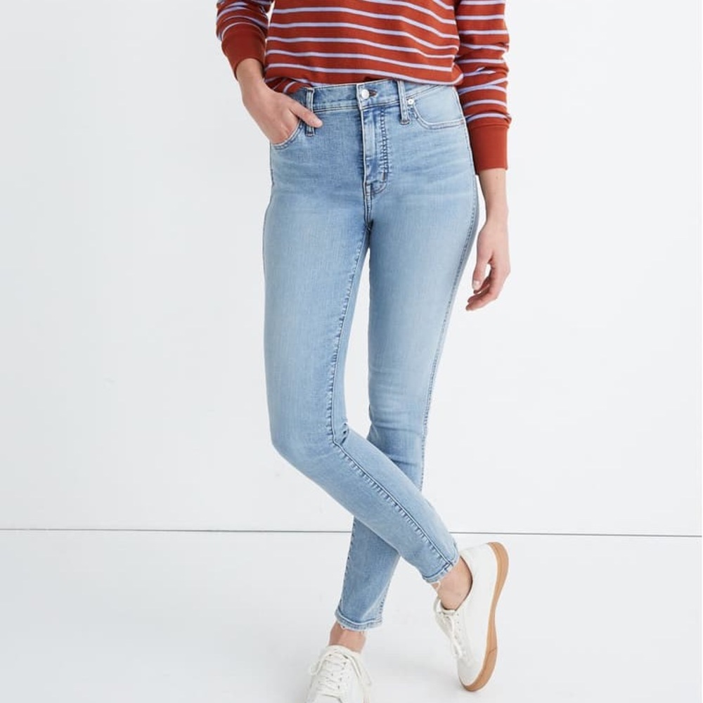 Madewell 10” High rise Skinny Jean, size 29